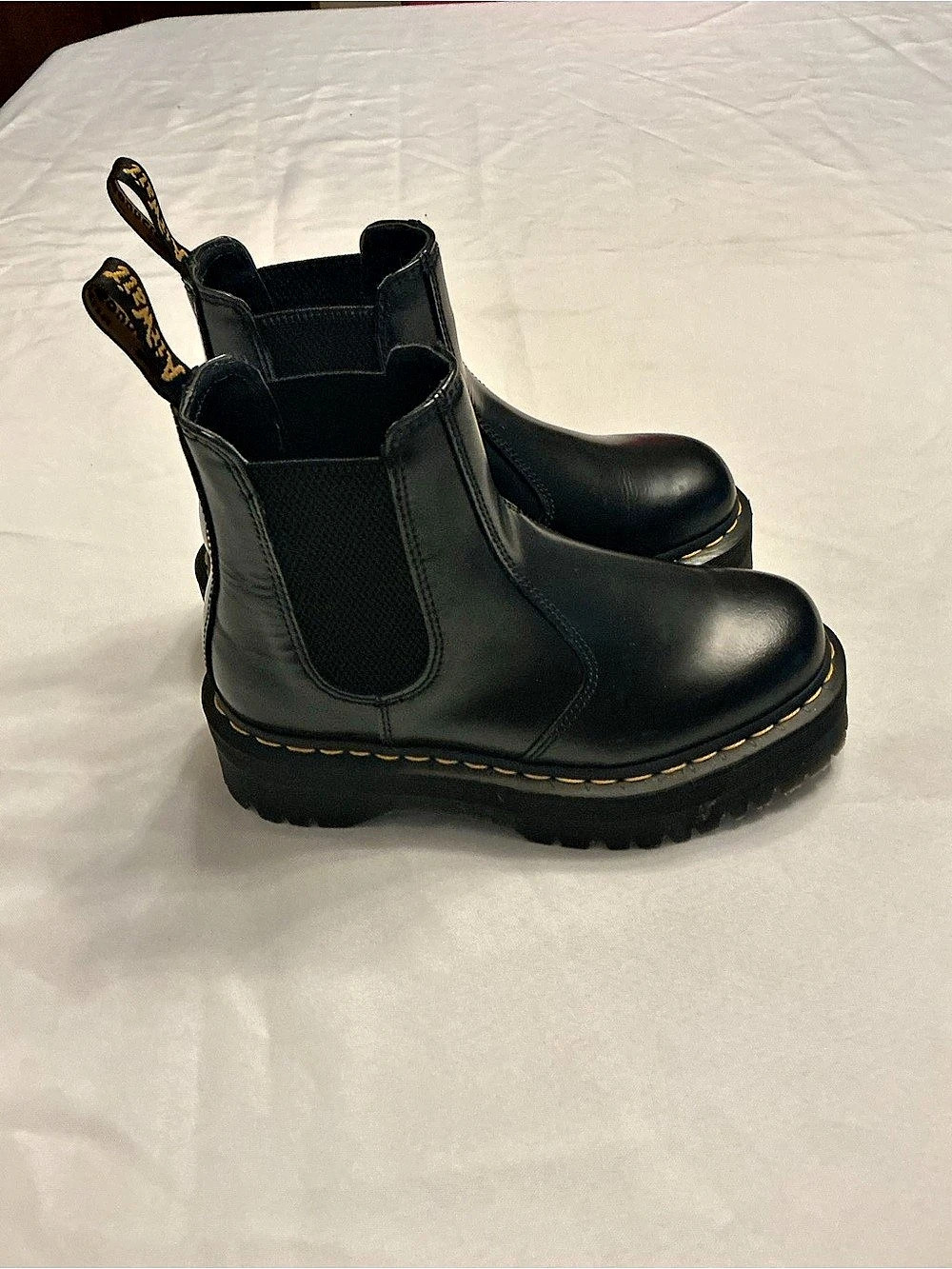 Dr. Martens 2976 Quad Platform Chelsea Boots Chelsea Boots Black US 7